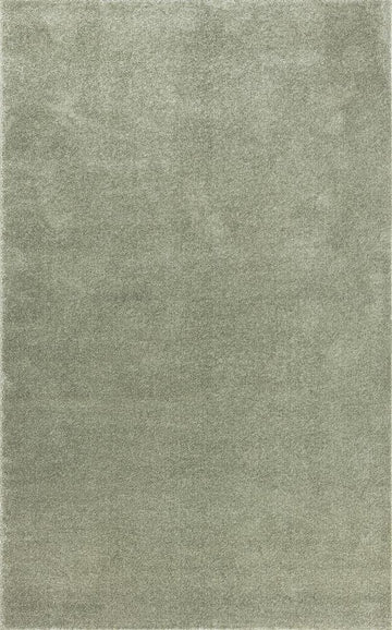 Haze Solid Low-pile Area Rug Green - JONATHAN Y